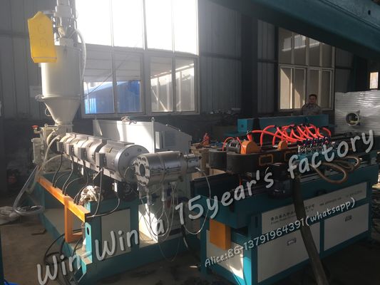 Πλαστικό HDPE PE PP PVC Μηχάνημα εξώθησης κυματοειδούς μαλακού σωλήνα μονού τοιχώματος
