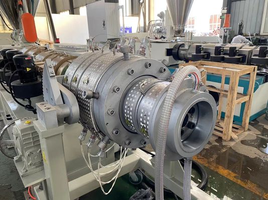 Μονή βίδα γραμμής εξώθησης σωλήνων HDPE ηλεκτρικού αγωγού