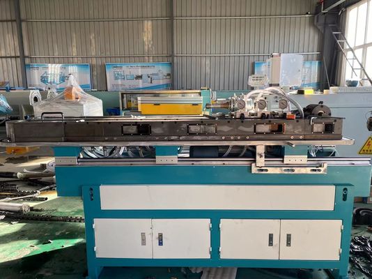 PE PVC ενιαία ζαρωμένη τοίχος σωλήνων γραμμή παραγωγής σωλήνων μηχανών πλαστική τηλεσκοπική