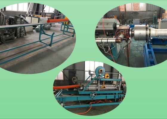 μηχανή εξωθητών σωλήνων PVC 100kgh 32mm