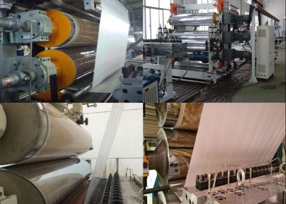 Κοίλο φύλλο 40mm ABS ενιαία μηχανή εξωθητών βιδών