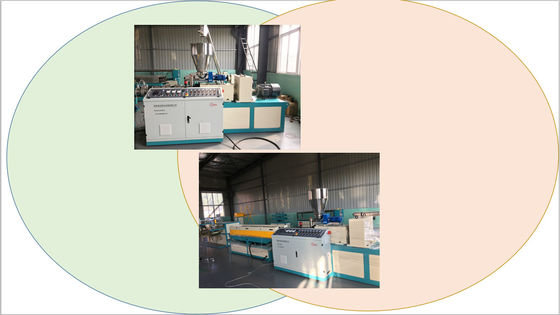 HDPE 550mm διπλή γραμμή εξώθησης σωλήνων