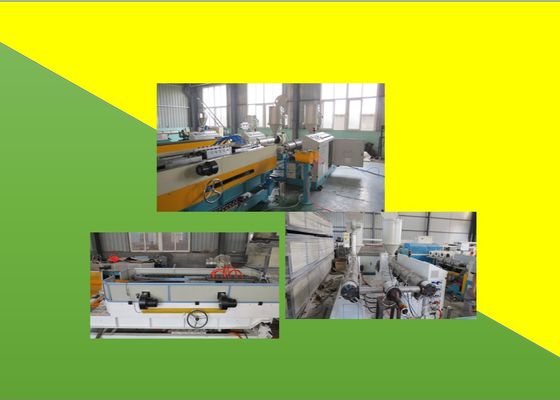 ζαρωμένη εξώθηση σωλήνων 50mm HDPE που κάνει τη γραμμή μηχανών