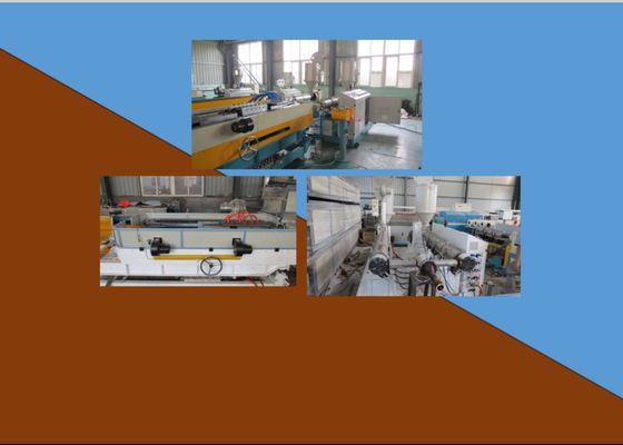 Σωλήνας 160mm PVC ενιαία ζαρωμένη τοίχος γραμμή εξώθησης σωλήνων