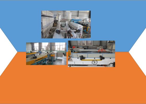 HDPE PPR 62mm γραμμή εξώθησης σωλήνων με τον ηλεκτρονόμο Σνάιντερ