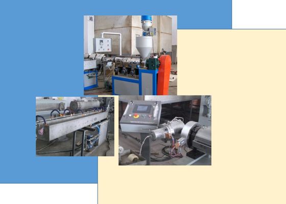 PVC σπειροειδής μηχανή σωλήνων χαλύβδινων συρμάτων 650kgh εύκαμπτη