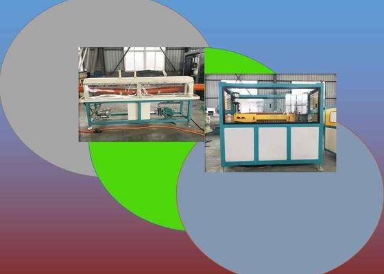Διπλοτειχισμένη ζαρωμένη μηχανή σωλήνων PVC PE αναστροφέων ABB