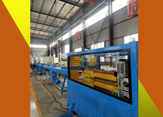 HDPE 5000mm Caliber PPR πλαστική γραμμή παραγωγής σωλήνων