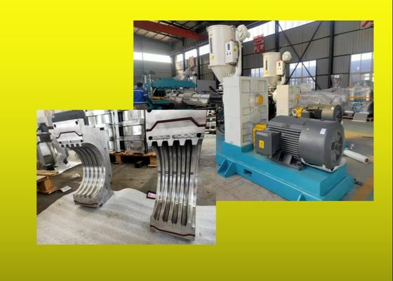 DN300 ζαρωμένη PVC γραμμή εξώθησης σωλήνων για την υδατοκαλλιέργεια