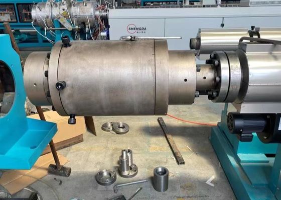 Ενιαία βίδα 110mm HDPE εφοδιασμός με πετρέλαιο γραμμών εξώθησης σωλήνων