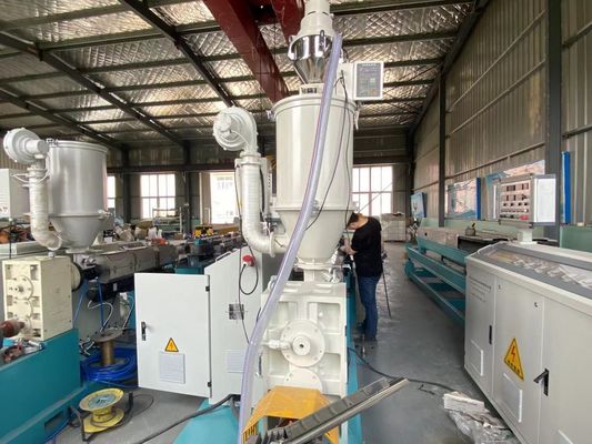 Αυτόματος ενιαίος ζαρωμένος τοίχος σωλήνας μανικών μηχανών εξώθησης σωλήνων υψηλής ταχύτητας