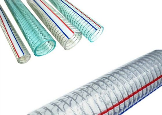 2063mm PVC σπειροειδής γραμμή εξώθησης σωλήνων μανικών χαλύβδινων συρμάτων ενισχυμένη