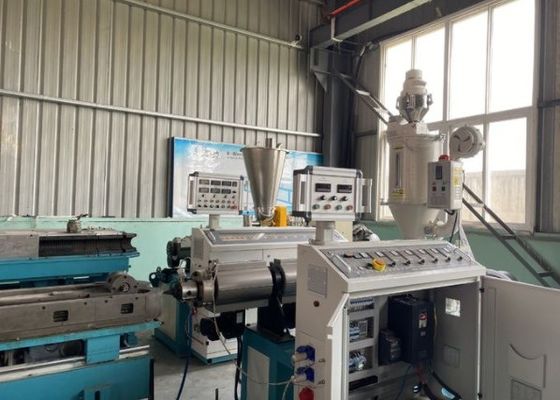 Dia 1250mm ενιαία ζαρωμένη τοίχος γραμμή εξώθησης σωλήνων που κατασκευάζει τη μηχανή