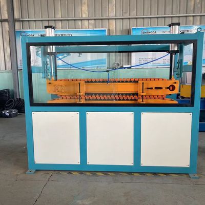 Πλαστική ενιαία γραμμή παραγωγής 1-15m/Min σωλήνων ενεργειακού αερίου παροχής νερού εξωθητών βιδών