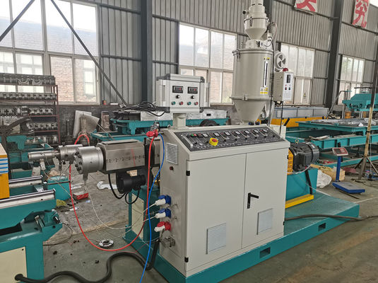 Πλαστική HDPE PPR PP PVC ηλεκτρική αγωγών γραμμή εξώθησης σωλήνων σωλήνων ενιαία ζαρωμένη τοίχος