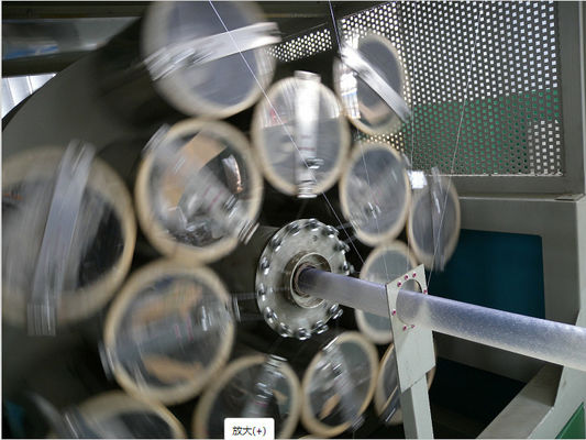 Η πλαστική μαλακή ίνα κήπων PVC έπλεξε την ενισχυμένη μηχανή εύκαμπτων μανικών μηχανών σωλήνων