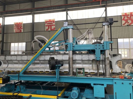HDPE PP 315mm ζαρωμένη γραμμή εξώθησης σωλήνων που κατασκευάζει τη μηχανή