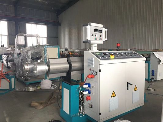 Ενιαία μηχανή 60-80kg/H σωλήνων βιδών ζαρωμένη πλαστικό