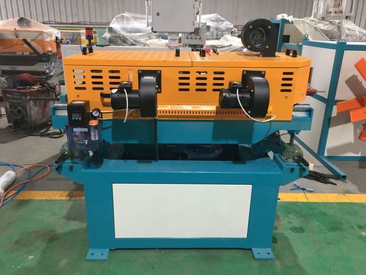 Ενιαίος τοίχος 417mm ζαρωμένη PVC έγκριση CE μηχανών σωλήνων
