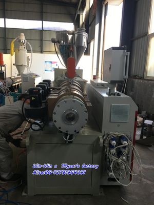 HDPE PPR PE γραμμών εξώθησης σωλήνων PE σωλήνας που κατασκευάζει τη μηχανή τον πλαστικό εξωθητή