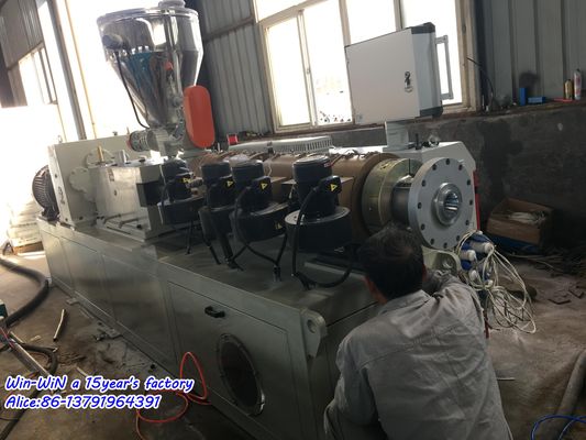 HDPE PPR PE γραμμών εξώθησης σωλήνων PE σωλήνας που κατασκευάζει τη μηχανή τον πλαστικό εξωθητή