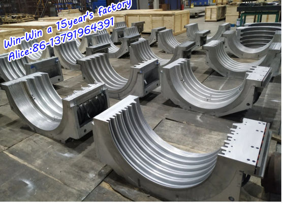 HDPE δομικών τοίχων σπειροειδής άνεμος ζαρωμένη γραμμή παραγωγής εξώθησης σωλήνων