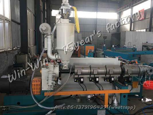 Πλαστικό HDPE PE PP PVC Μηχάνημα εξώθησης κυματοειδούς μαλακού σωλήνα μονού τοιχώματος