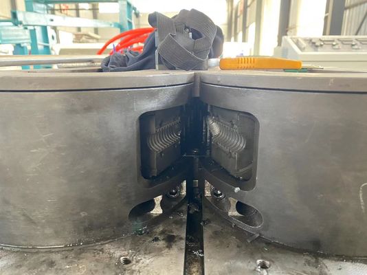 Πλαστική γραμμή εξώθησης κυματοειδούς σωλήνα μονού τοιχώματος PE PP για σωλήνα σωλήνα νιπτήρα