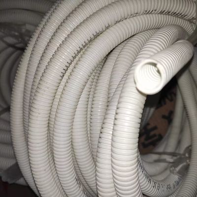 Άσπρη φλόγα PVC - ενιαία ζαρωμένη τοίχος γραμμή εξώθησης σωλήνων καθυστερούντω
