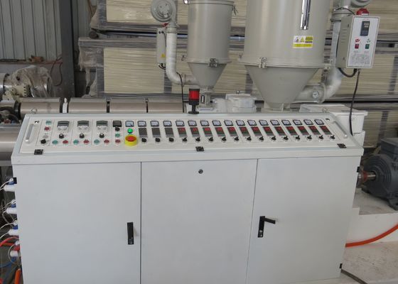 30kgh 17mm διπλοτειχισμένη ζαρωμένη σωλήνων γραμμή παραγωγής σωλήνων μηχανών πλαστική