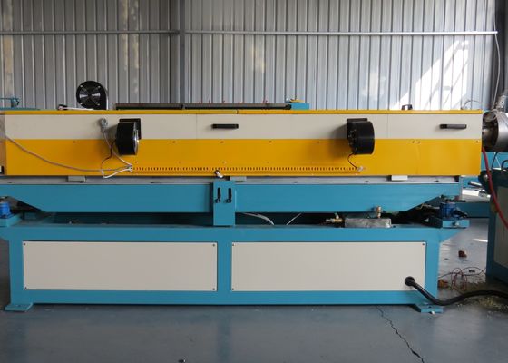 HDPE PP διπλοτειχισμένη ζαρωμένη σωλήνων εξώθησης μηχανή σωλήνων γραμμών διπλοτειχισμένη ζαρωμένη