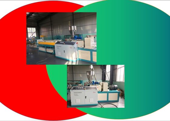 Δίδυμο LDPE 29mm βιδών πλαστική γραμμή εξώθησης σωλήνων