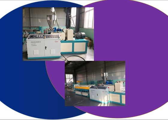 Δίδυμο LDPE 29mm βιδών πλαστική γραμμή εξώθησης σωλήνων