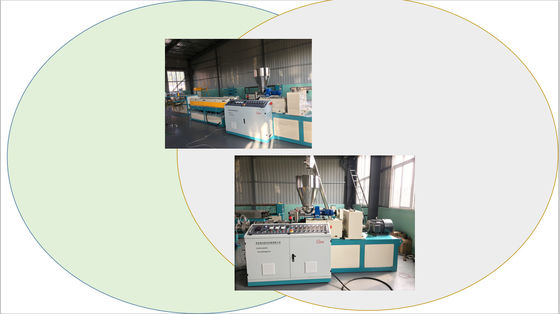 HDPE 550mm διπλή γραμμή εξώθησης σωλήνων