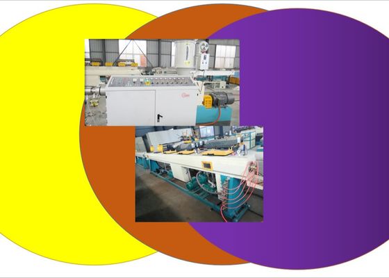 HDPE δίδυμη βίδα 750mm πλαστική γραμμή εξώθησης σωλήνων