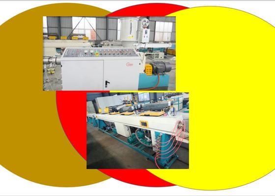 300kgh PVC 450mm διπλή γραμμή εξώθησης σωλήνων
