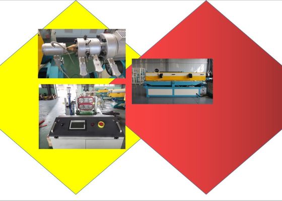 Ζαρωμένη μηχανή σωλήνων PVC 750mm πλαστικό