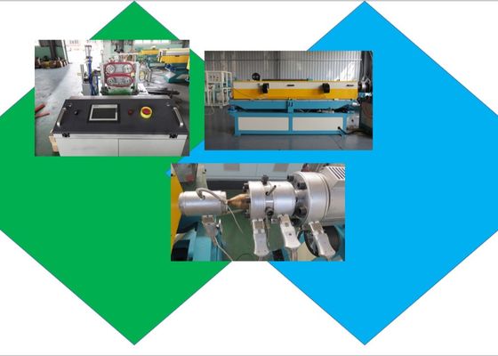 Ζαρωμένη μηχανή σωλήνων PVC 750mm πλαστικό