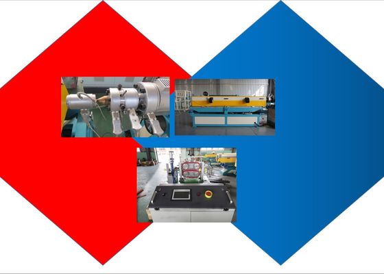 LDPE ζαρωμένη μηχανή σωλήνων PVC 130mm πλαστικό