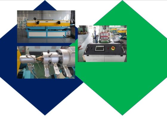 PVC 160mm διπλοτειχισμένη ζαρωμένη μηχανή σωλήνων