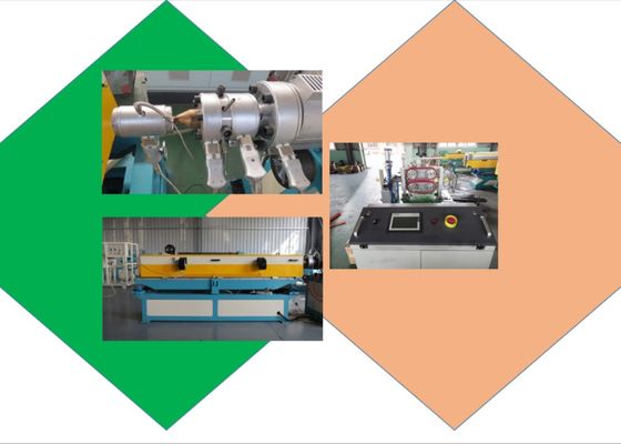 PVC 160mm διπλοτειχισμένη ζαρωμένη μηχανή σωλήνων