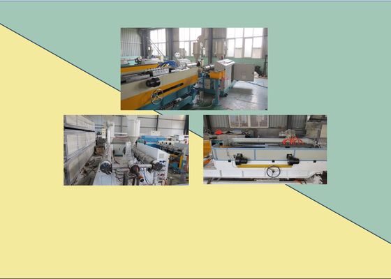 ζαρωμένη εξώθηση σωλήνων 50mm HDPE που κάνει τη γραμμή μηχανών