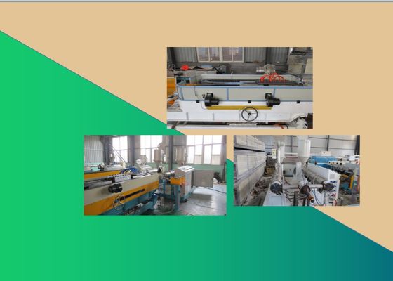 HDPE ενιαία ζαρωμένη τοίχος μηχανή σωλήνων
