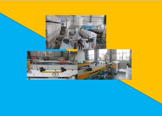 Σωλήνας 160mm PVC ενιαία ζαρωμένη τοίχος γραμμή εξώθησης σωλήνων