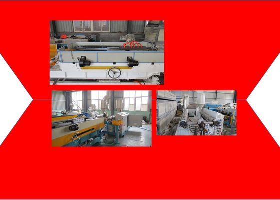 HDPE 17mm γραμμή εξώθησης καλωδίων PVC γραμμών εξώθησης σωλήνων