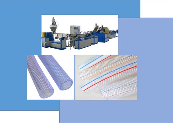 50kg/h η ίνα PVC ενίσχυσε τον εύκαμπτο σωλήνα μανικών νερού κατασκευάζοντας τη μηχανή