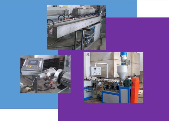 HDPE 45r/Min εύκαμπτη μηχανή σωλήνων