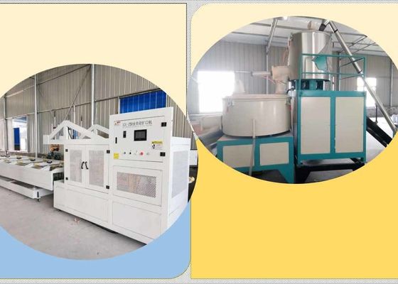 35kw ενιαία γραμμή εξώθησης σωλήνων τοίχων 100Kg/H PVC PE