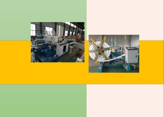 Άκαμπτη μάνικα 160mm αναρρόφησης σωλήνας PVC 30kg/h που κατασκευάζει τη μηχανή