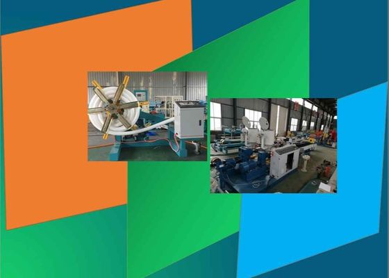 Διπλή βίδα 160mm πλαστική γραμμή παραγωγής σωλήνων 50kg/H